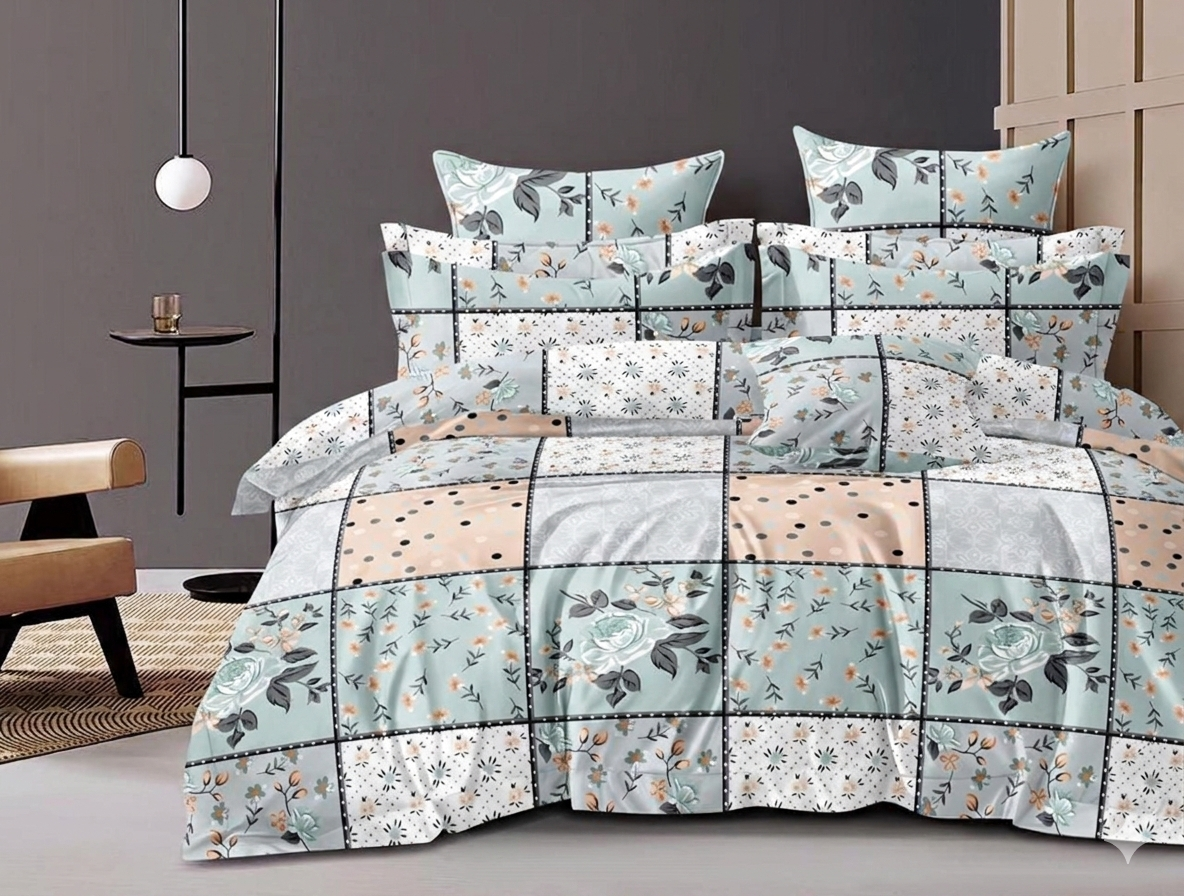 Luxury Comfort Printed Queen Size Bedding Set